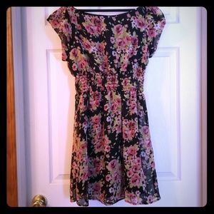 Floral print dress